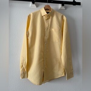 Nordstrom Men’s Shop linen/cotton blend button down. Sz 15.5 EUC!